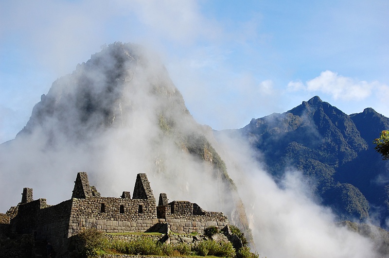 Bartek-90.JPG - Macchu Picchu i widok na Wayana Picchu. (Zdjęcie: Bartek)