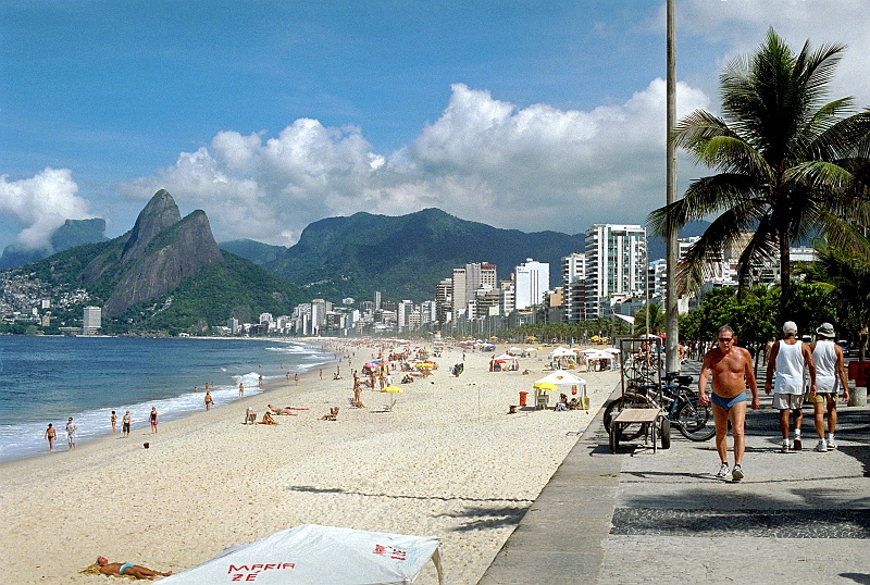 Ania_super-80.JPG - Copacabana w Rio. (Zdjęcie: Ania)