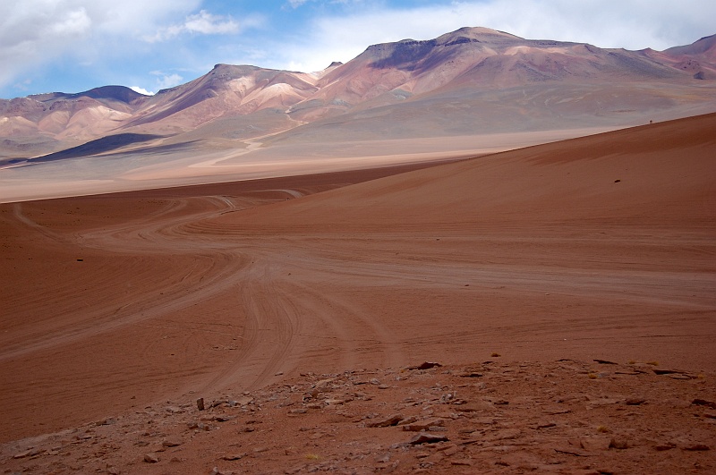 Ania_super-51.JPG - Wdzieramy się w głąb Altiplano. Coraz bliżej Chile, lagun i wulkanów. (Zdjęcie: Ania)