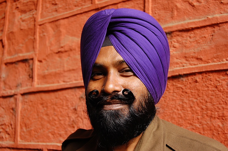 01_14.JPG - Strażnik w Czerwonym Forcie. (Zdjęcie: Ania)