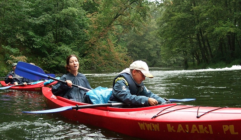 DSCF2219.JPG - Beatka z Michałem, który dzielnie zastępował niedysponowanego Tatę.