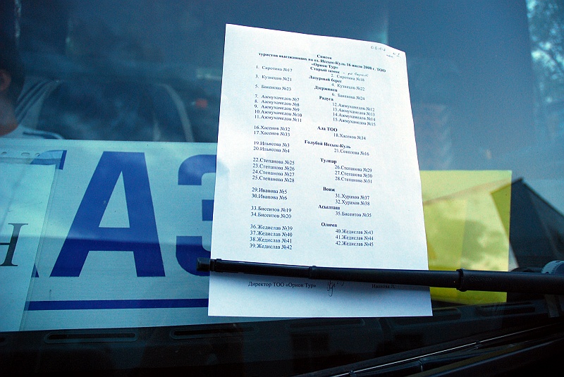 kaza-kirg0146.JPG - A oto początek pamiętnej wyprawy rodziny Żedzisław do błękitnych wód jeziora Isyk-Kul. (Zdjęcie: Laura i Astronom)