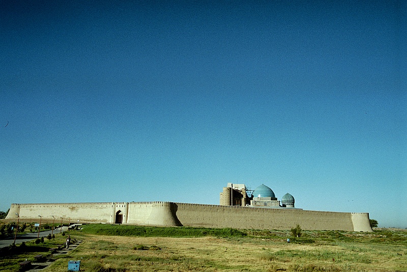 Image0597.jpg - Mauzoleum w Turkiestanie. (Zdjęcie: Bartek)