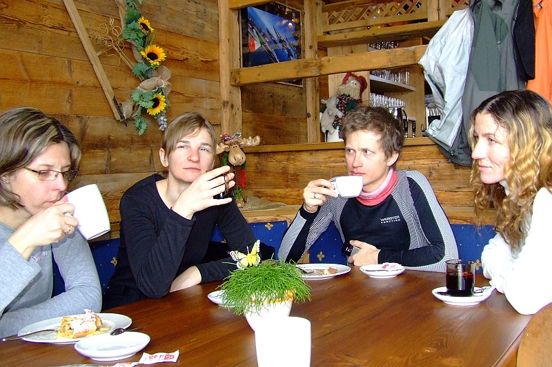 DSCF9617.JPG - ... i cappuccino, bombardino i takie tam małe zbytki.