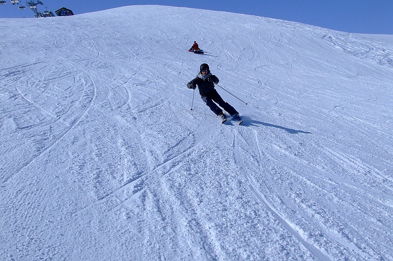 DSCF3954.JPG - Tomek buja się po płaskim.