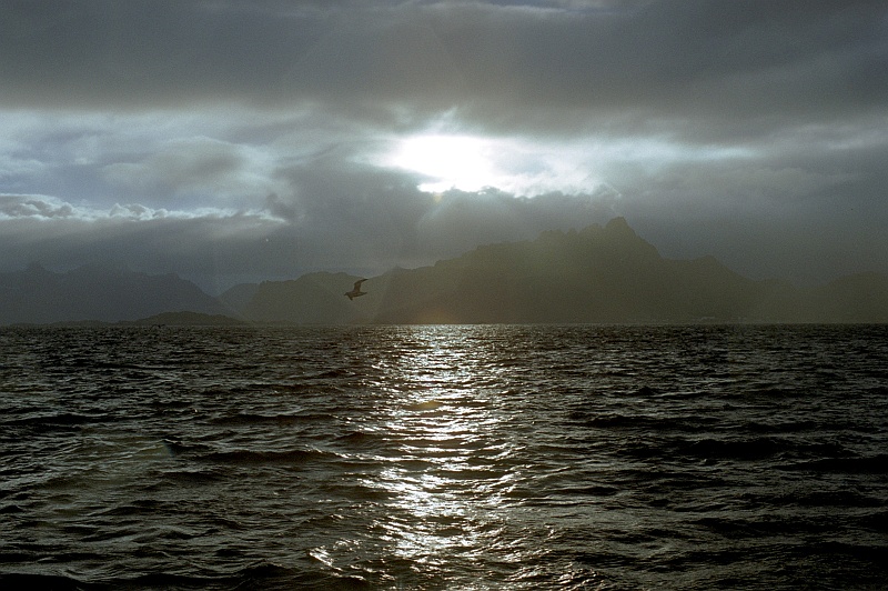 norwegia0278.jpg - Magiczna chwila uchwycona. (Zdjęcie - Ania).