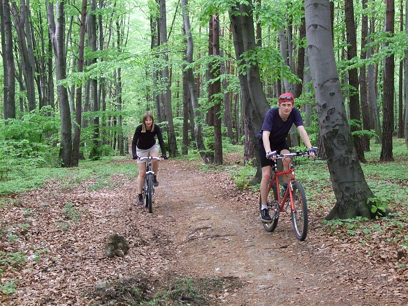 DSCF1587.JPG - Fajnie się jeździ w takiej okolicy. Testowanie roweru Marka. Merida to to nie jest. :)