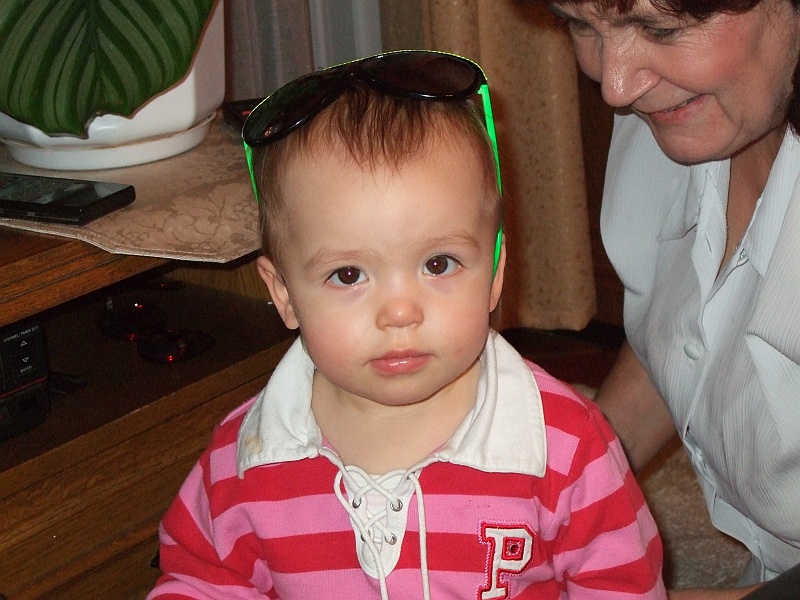 DSCF0741.JPG - Lena - przymiarka okularków z najnowszej kolekcji