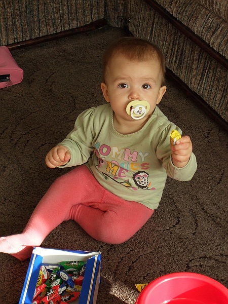 2007_1103_Swieto_zmarlych0143.JPG - Strzyżowskie krówki są fajne i kolorowe